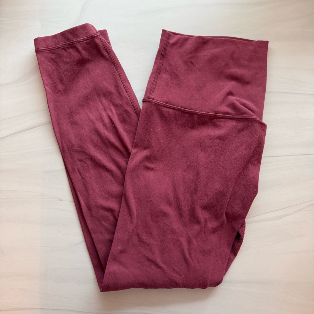 pink lululemon aligns